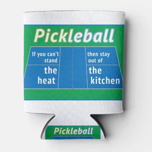 Pickleball Heat Kitchen Blikjeskoeler (Voorkant)