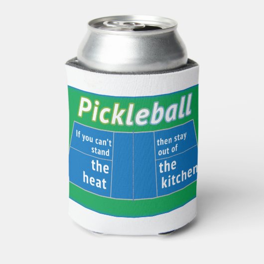 Pickleball Heat Kitchen Blikjeskoeler (Blikje Achterkant)