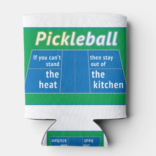 Pickleball Heat Kitchen groen/blauw Blikjeskoeler