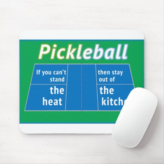 Pickleball Heat Kitchen Muismat (Met muis)