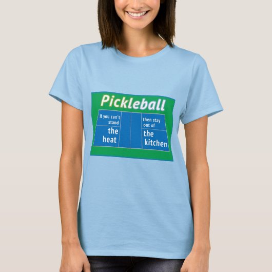 Pickleball Heat Kitchen T-shirt (Voorkant)