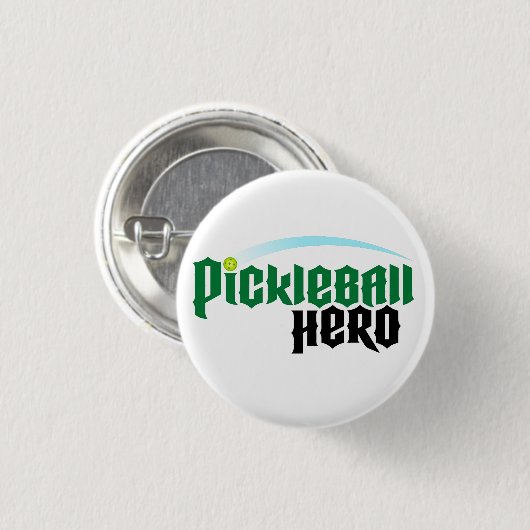 "Pickleball Hero" Logo Button (Voorkant /achterkant)
