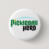 "Pickleball Hero" Logo Button (Voorkant)