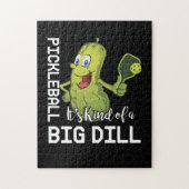 Pickleball Het is een soort Big Dill Legpuzzel (Verticaal)