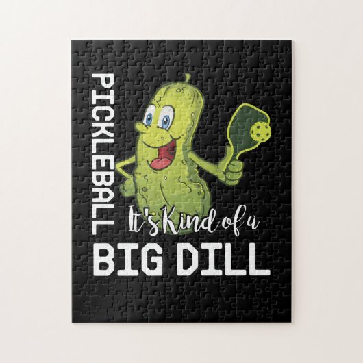 Pickleball Het is een soort Big Dill Legpuzzel (Verticaal)