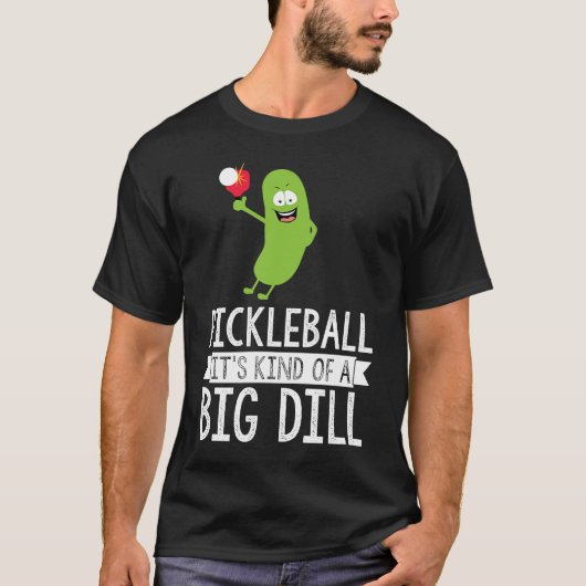 Pickleball Het is een soort grote dal T-shirt (Voorkant)