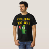 Pickleball Het is een soort grote dille pickle pun T-shirt (Voorkant volledig)