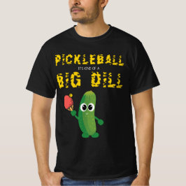 Pickleball Het is een soort grote dille pickle pun T-shirt