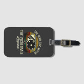 Pickleball - Het Man, de mythe, de legende Bagagelabel (Voorkant (horizontaal))