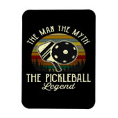 Pickleball - Het Man, de mythe, de legende Magneet (Verticaal)