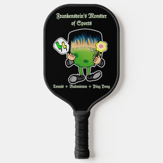 Pickleball - Het monster van sport van Frankenstei Paddle (Voorkant)
