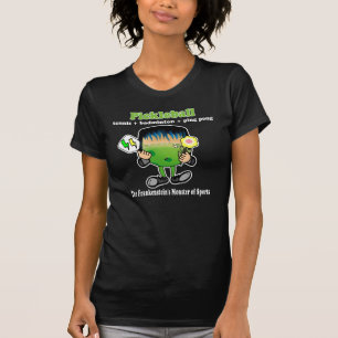 Pickleball - het monster van sport van Frankenstei T-shirt