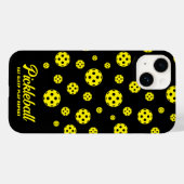 Pickleball Hoesje-Mate iPhone 14 Hoesje (Achterkant (horizontaal))