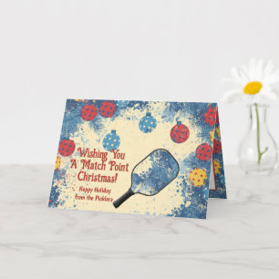 Pickleball Holiday Fun! Kaart