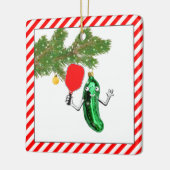 Pickleball Holiday Gift 2022 Keramisch Ornament (Links)