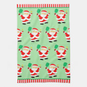 Pickleball Holiday Gift Theedoek (Verticaal)