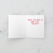 Pickleball Holiday Kaart (Binnen)