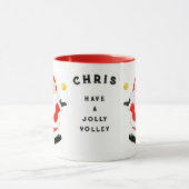 Pickleball Holiday Mok (Midden)