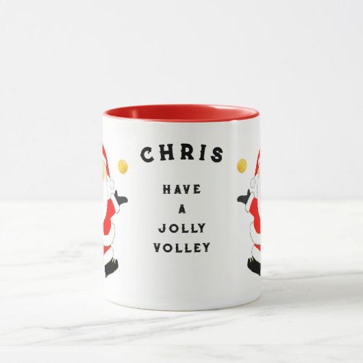 Pickleball Holiday Mok (Midden)