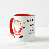 Pickleball Holiday Mok (Voorkant links)