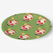 Pickleball Holiday Party Papieren Bordje (Gekanteld)