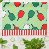 Pickleball Holiday Theedoek (Gevouwen)