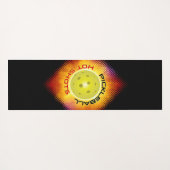 Pickleball Hot Shots 1-opties Yogamat (Achterkant (horizontaal))