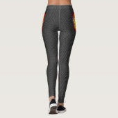Pickleball Hot Shots 1A Opties Leggings (Achterkant)