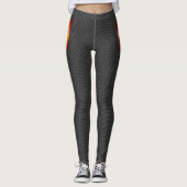 Pickleball Hot Shots 1A Opties Leggings (Voorkant)