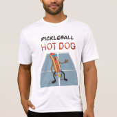 pickleball hotdog t-shirt (Voorkant)