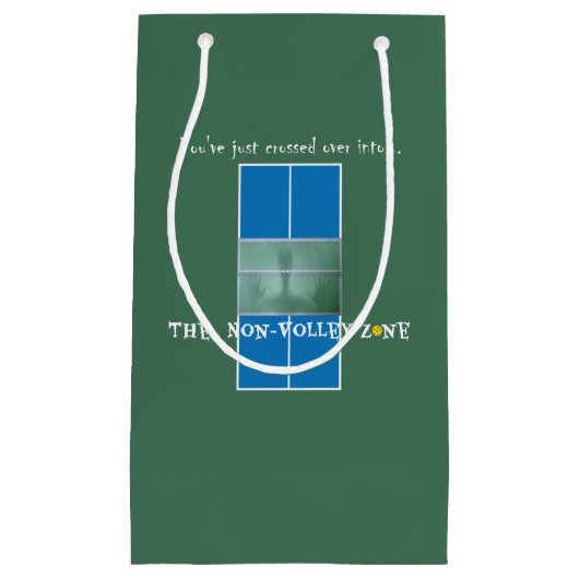 Pickleball Humor, de Non-Volley Zone Klein Cadeauzakje (Voorkant)