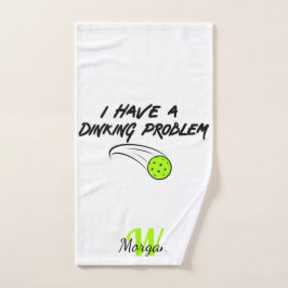 pickleball-Humor | Ik heb een drankprobleem met sp Handdoek