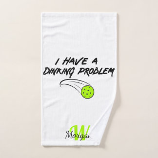 pickleball-Humor | Ik heb een drankprobleem met sp Handdoek