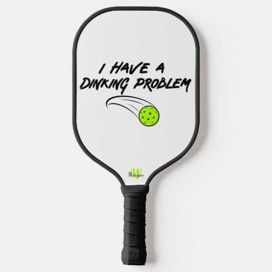 pickleball-Humor | Ik heb een drankprobleem - Pickleball Paddle (Achterkant)