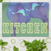 Pickleball Humor We gooien in de keukenhanddoek (Gevouwen)