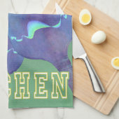 Pickleball Humor We gooien in de keukenhanddoek (Quarter Fold)