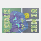 Pickleball Humor We gooien in de keukenhanddoek (Horizontaal)