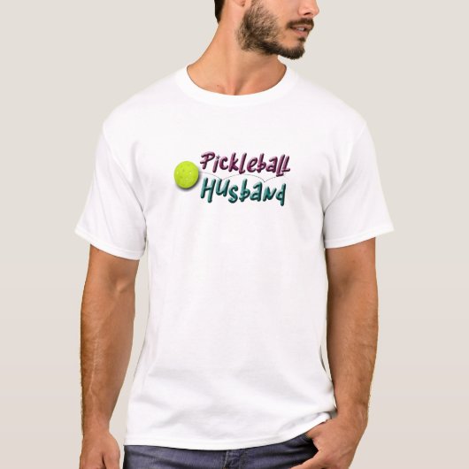 Pickleball Husband T-Shirt (Voorkant)