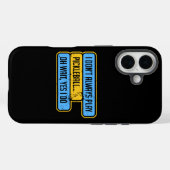 Pickleball - Ik speel niet altijd Pickleball - Cad Case-Mate iPhone Case (Achterkant (horizontaal))