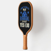 Pickleball - Ik speel niet altijd Pickleball Pickleball Paddle (Links)