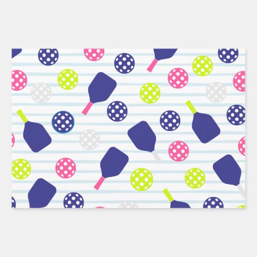 Pickleball Inpakpapier Vel (Voorkant)