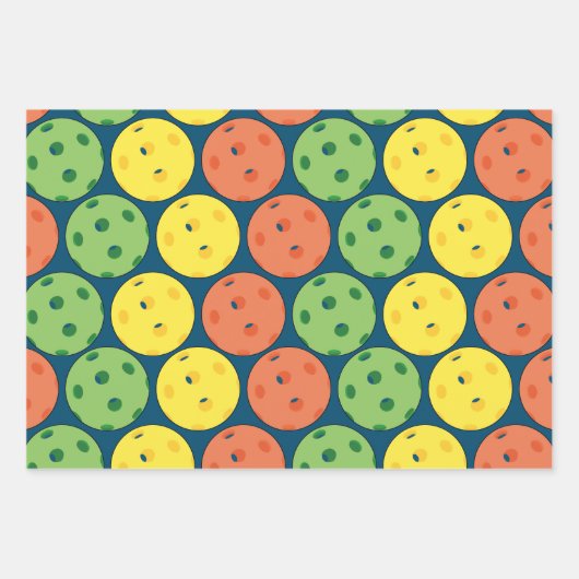 Pickleball Inpakpapier Vel (Voorkant)