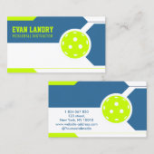 Pickleball Instructor Visitekaartje (Voorkant / Achterkant)