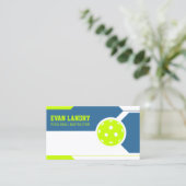 Pickleball Instructor Visitekaartje (Staand voorkant)