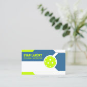 Pickleball Instructor Visitekaartje (Staand voorkant)