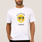 Pickleball is Cool als komkommer T-shirt (Voorkant)