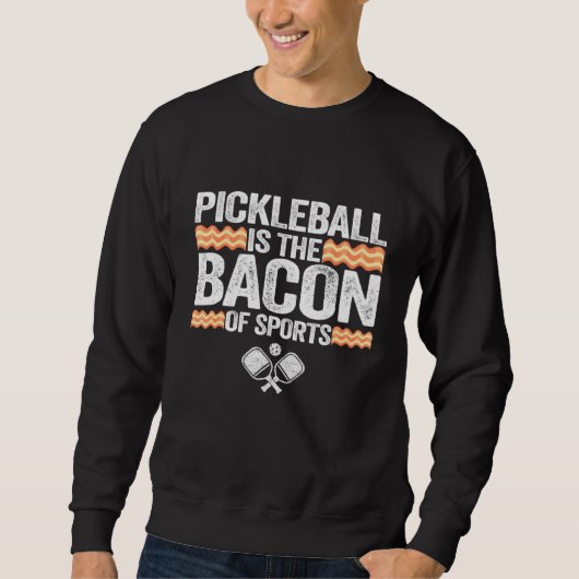 Pickleball is de bacterie van de Mannen van de spo Trui (Voorkant)