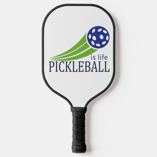 Pickleball is een fantastische liefdadige peddel paddle (Voorkant)