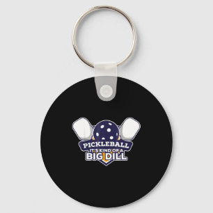Pickleball is een flinke ophef komische pickle bal sleutelhanger