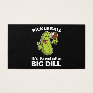 pickleball is een soort grote dille meme t-shirts visitekaartje